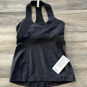 Lululemon NWT Black Scoop Neck Tank Size 10